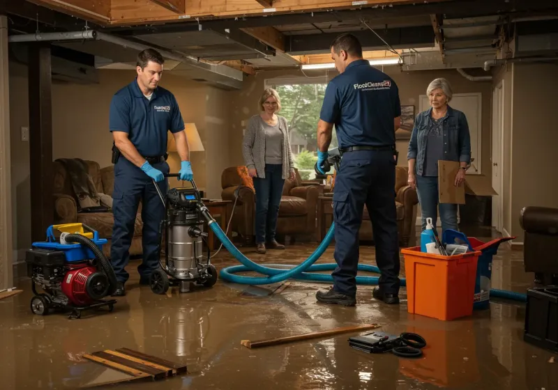 Basement Water Extraction and Removal Techniques process in Winfield, IN